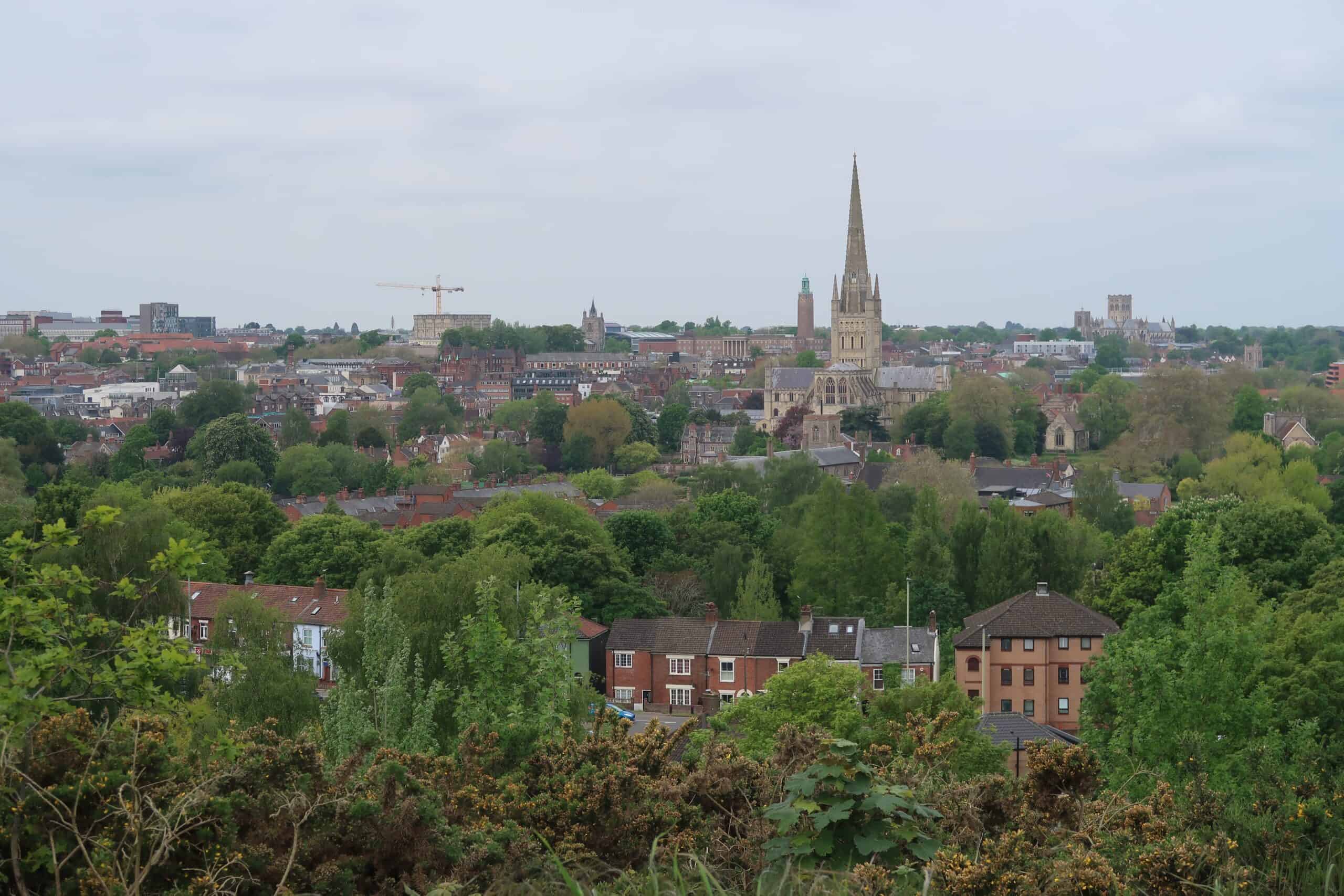 norwich viewpoint photo spots things to see and do on a day trip to Norwich from London 1 day itinerary