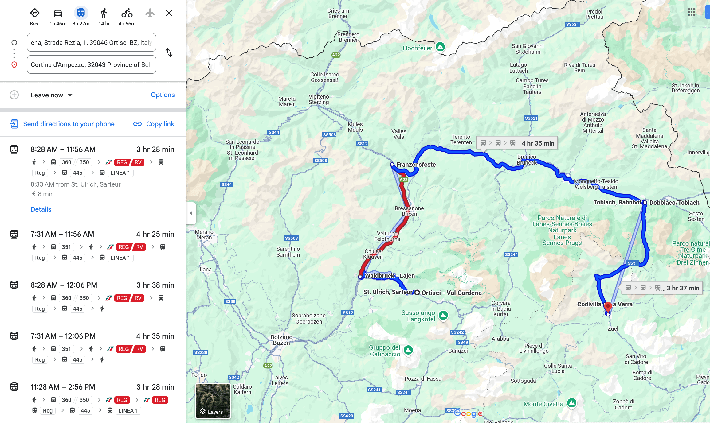 where to stay in the dolomites guide for first time visitors bolzano ortesei cortina d'ampezzo how to get around the dolomites italy-min