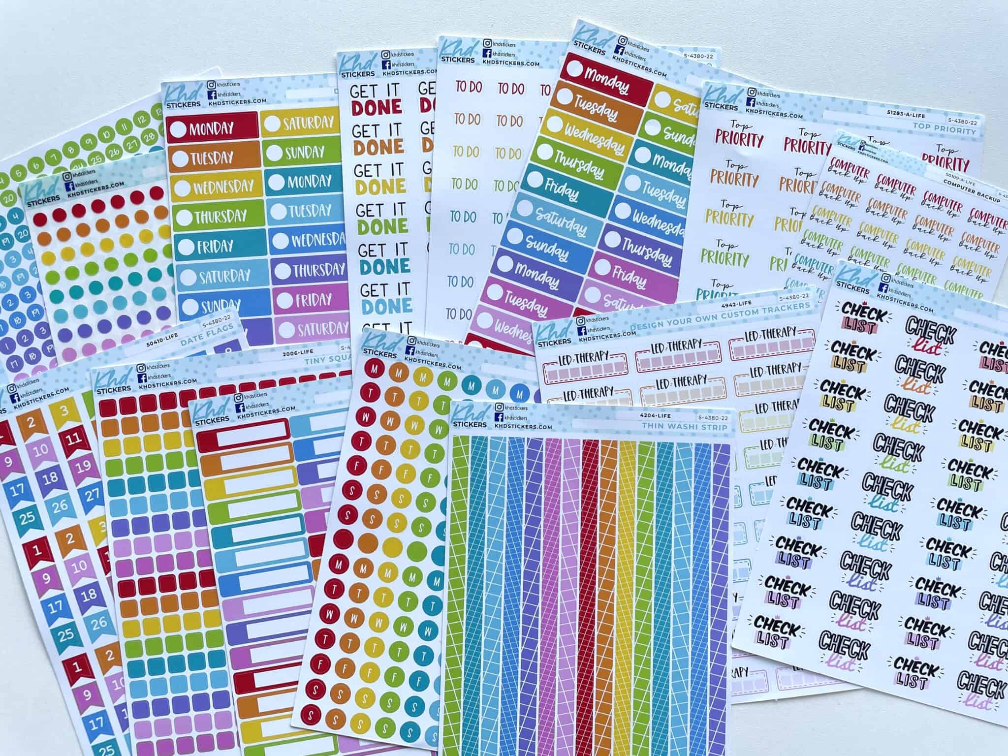 Kate's Planner Sticker Bundle