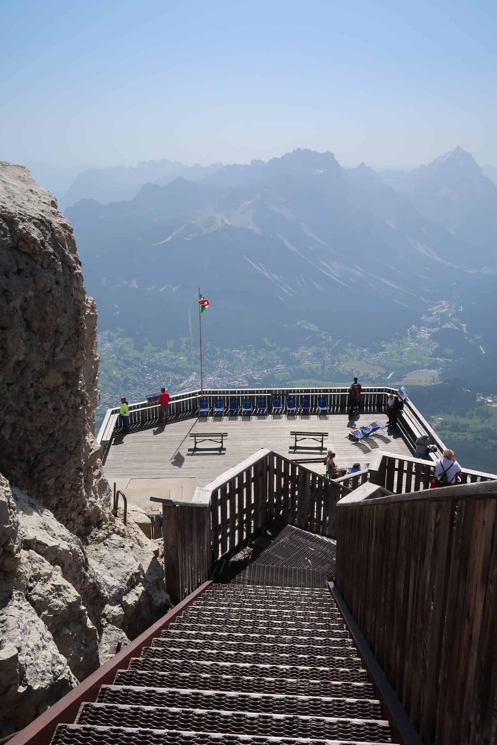 view from the top of Cima Tofana di Mezzo access via gondola from cortina dolomites best viewpoints non hikers guide to the dolomites solo traveller