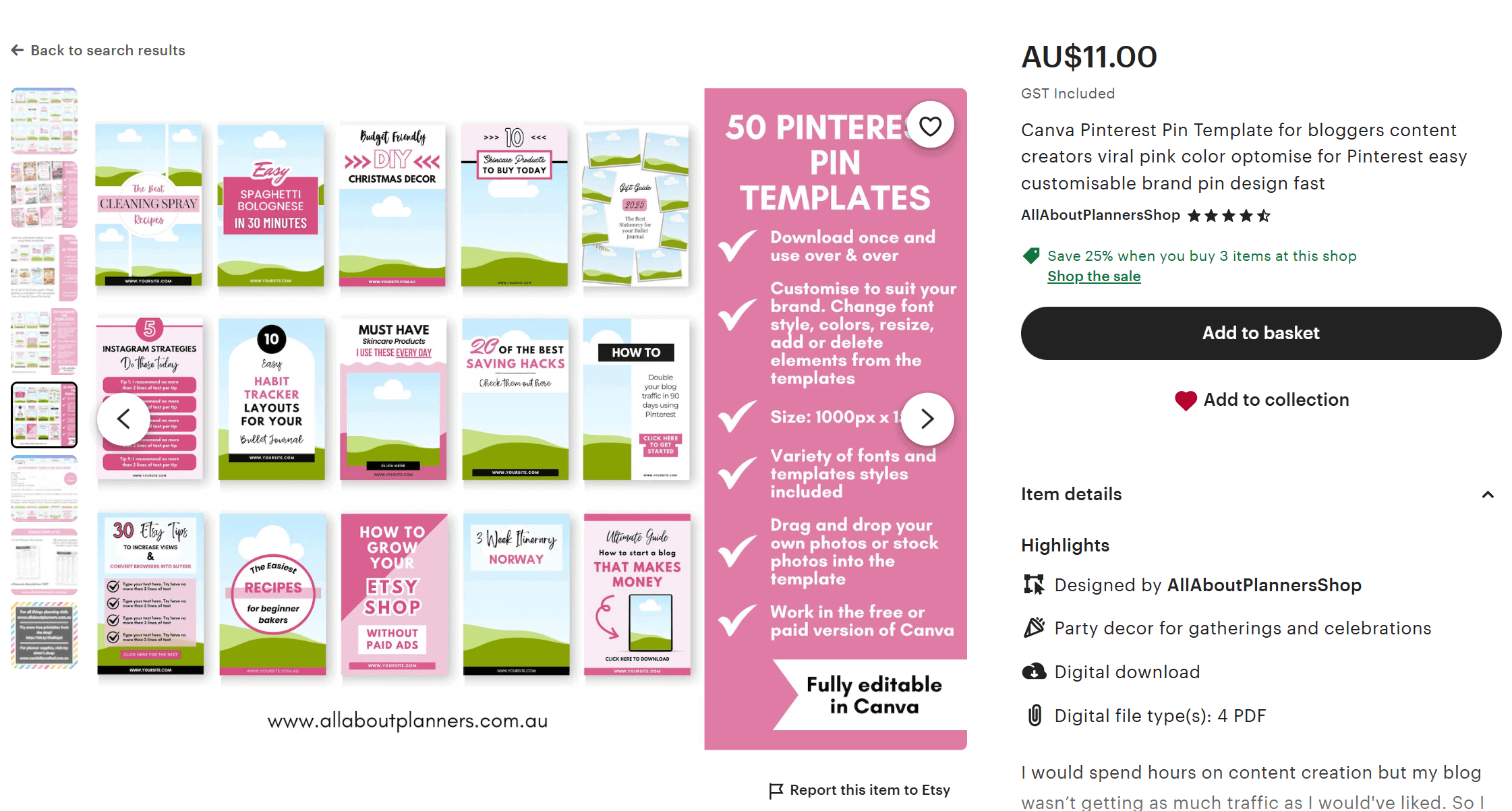 how to make etsy listing photos using mockups in canva step by step video tutorial simple easy fast free video tutorial-min