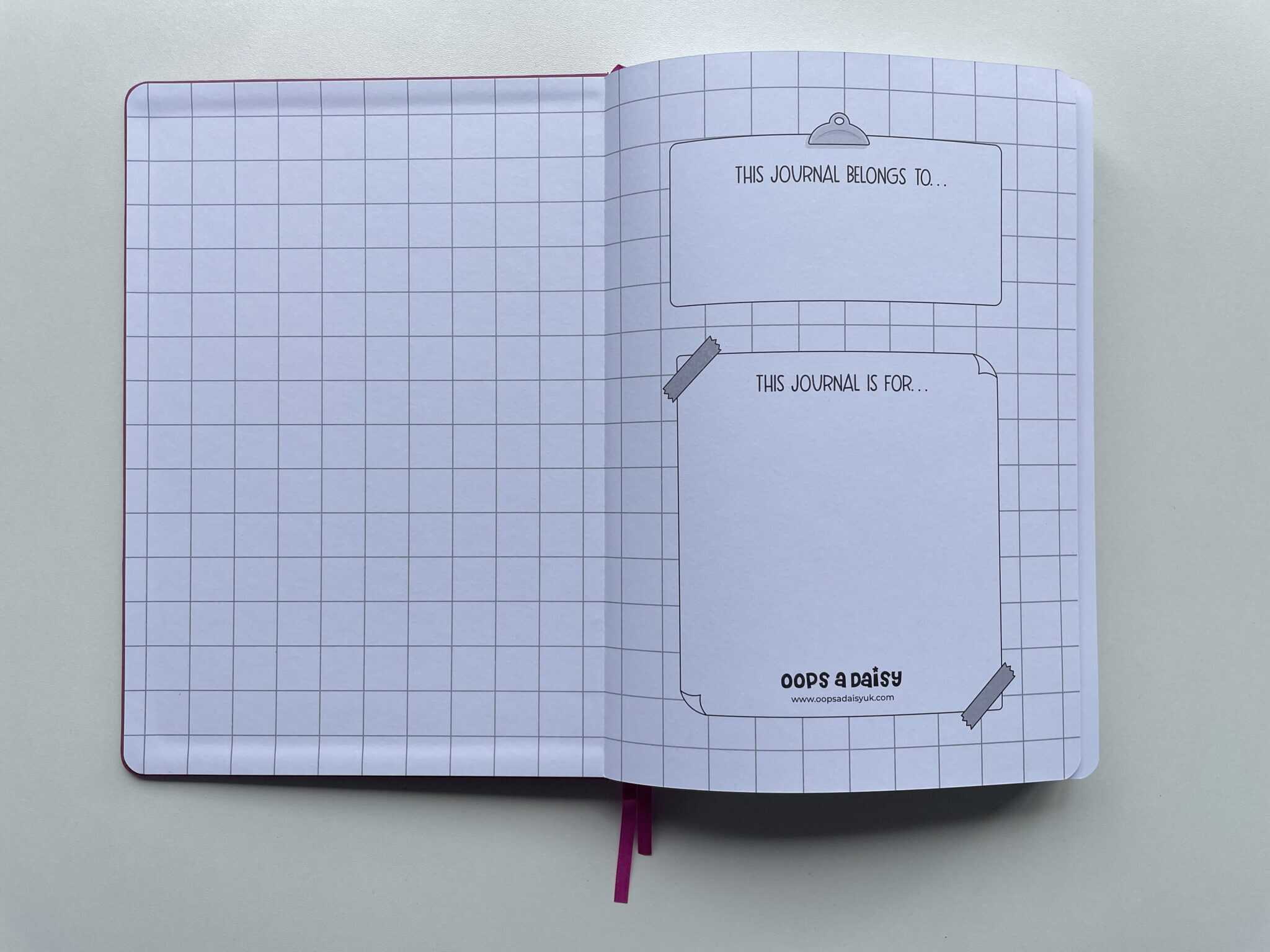 Oops a Daisy dot grid journal review (including pen test on the 160GSM ...