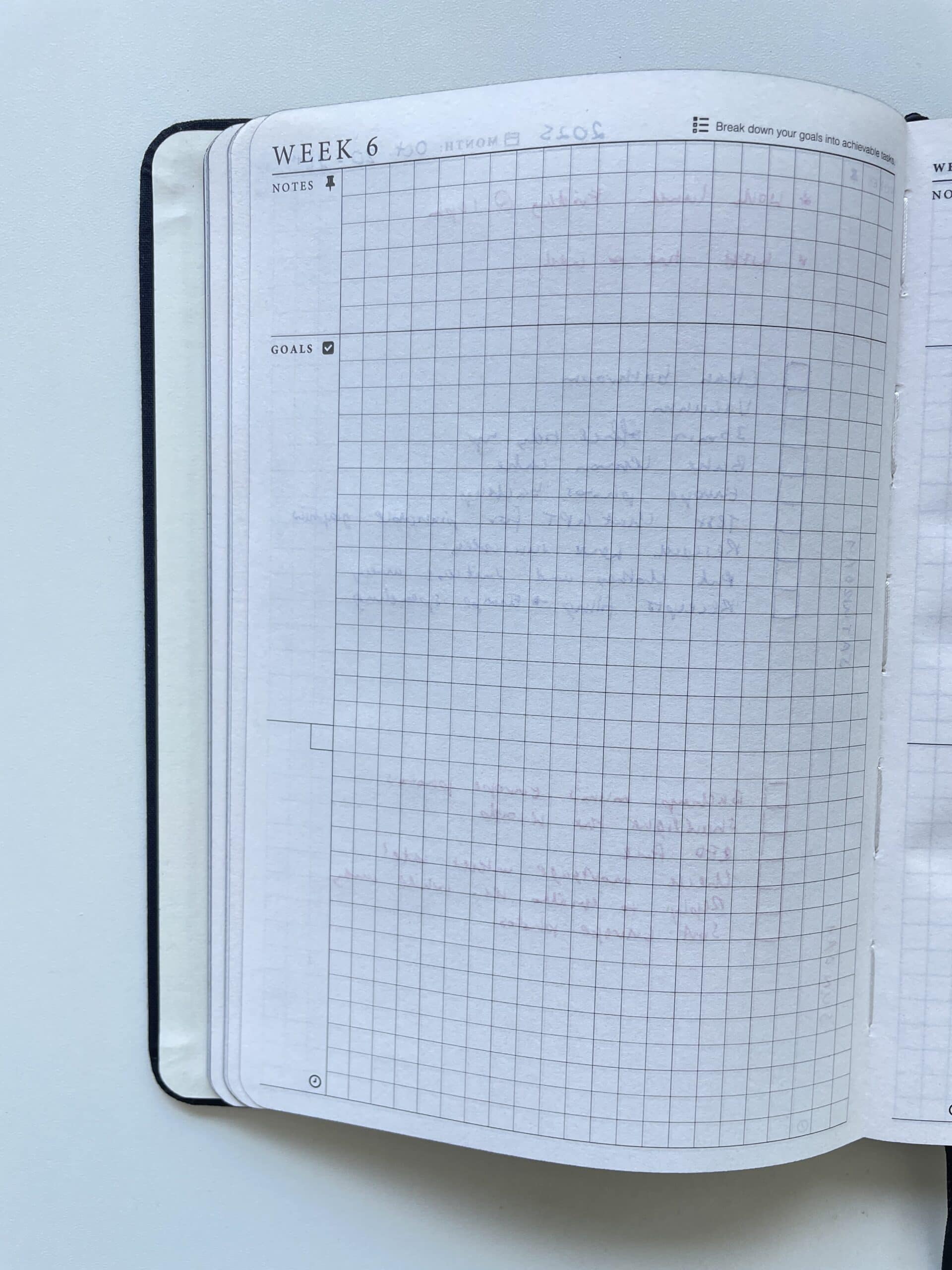 cobbery weekly planner review simple minimalist diary agenda organizer kickstarter paper quality pen testing ghosting bleed through