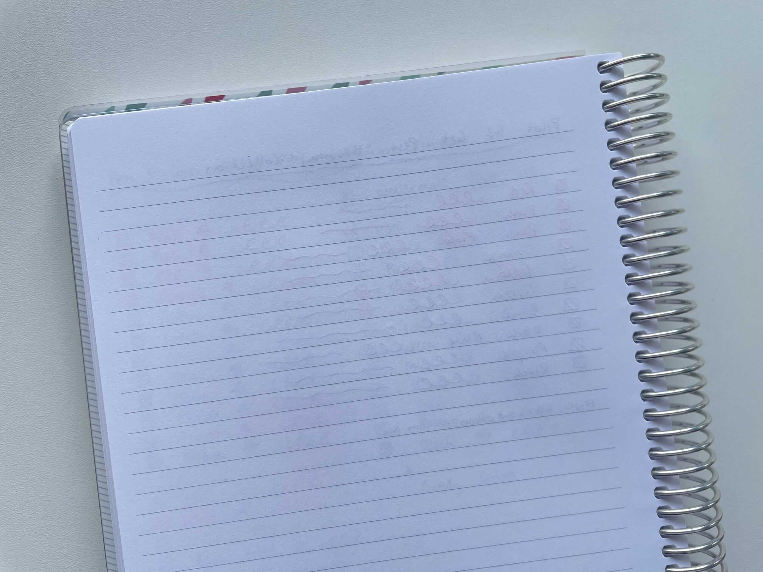 pilot g2 gel pen do they show or ghost through to the backside of the page ink testing in plum paper notebook usa best gel pen