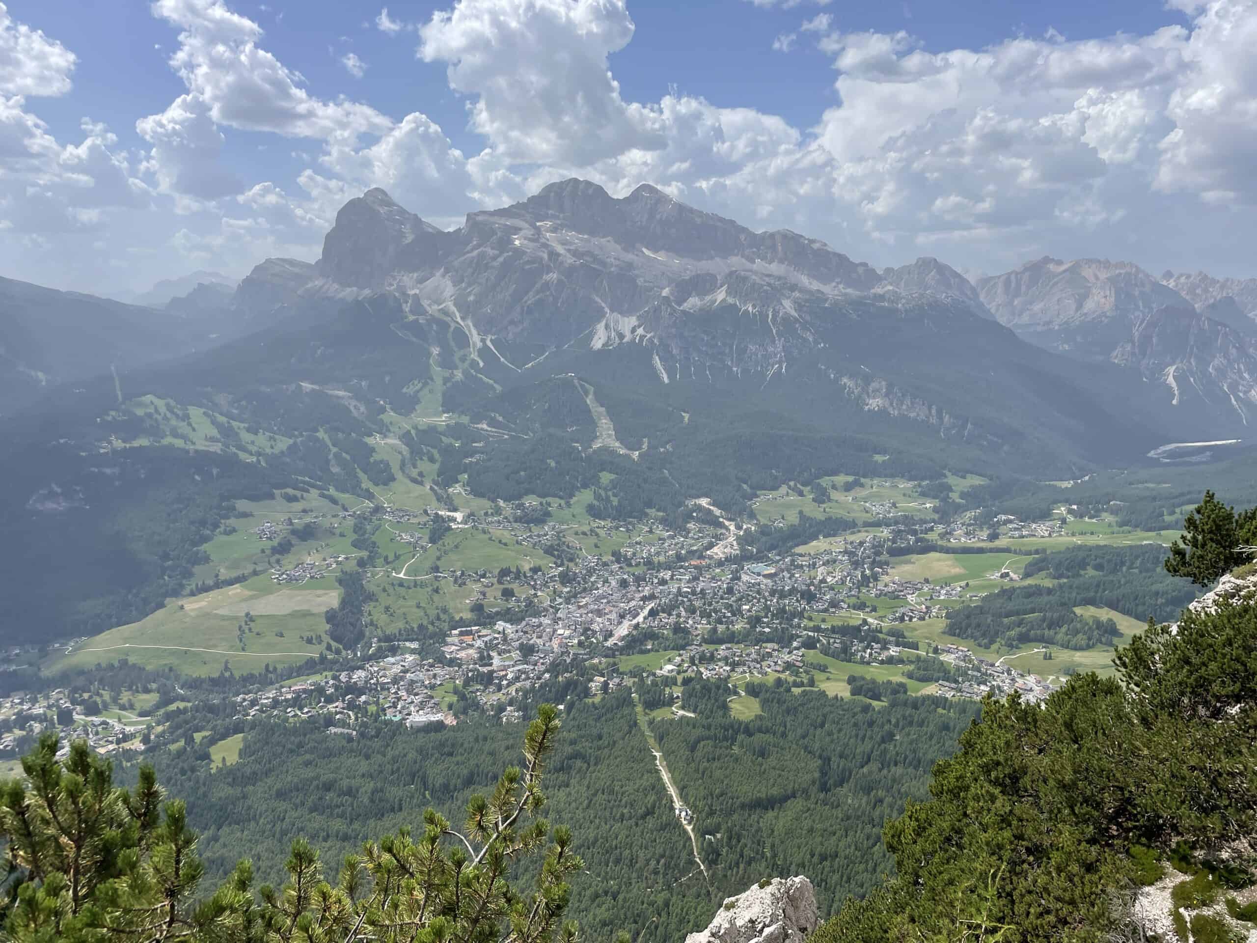 Funivia Faloria mountain cable cars in Cortina d'Ampezzo where to get the best views in the dolomites with minimal effort