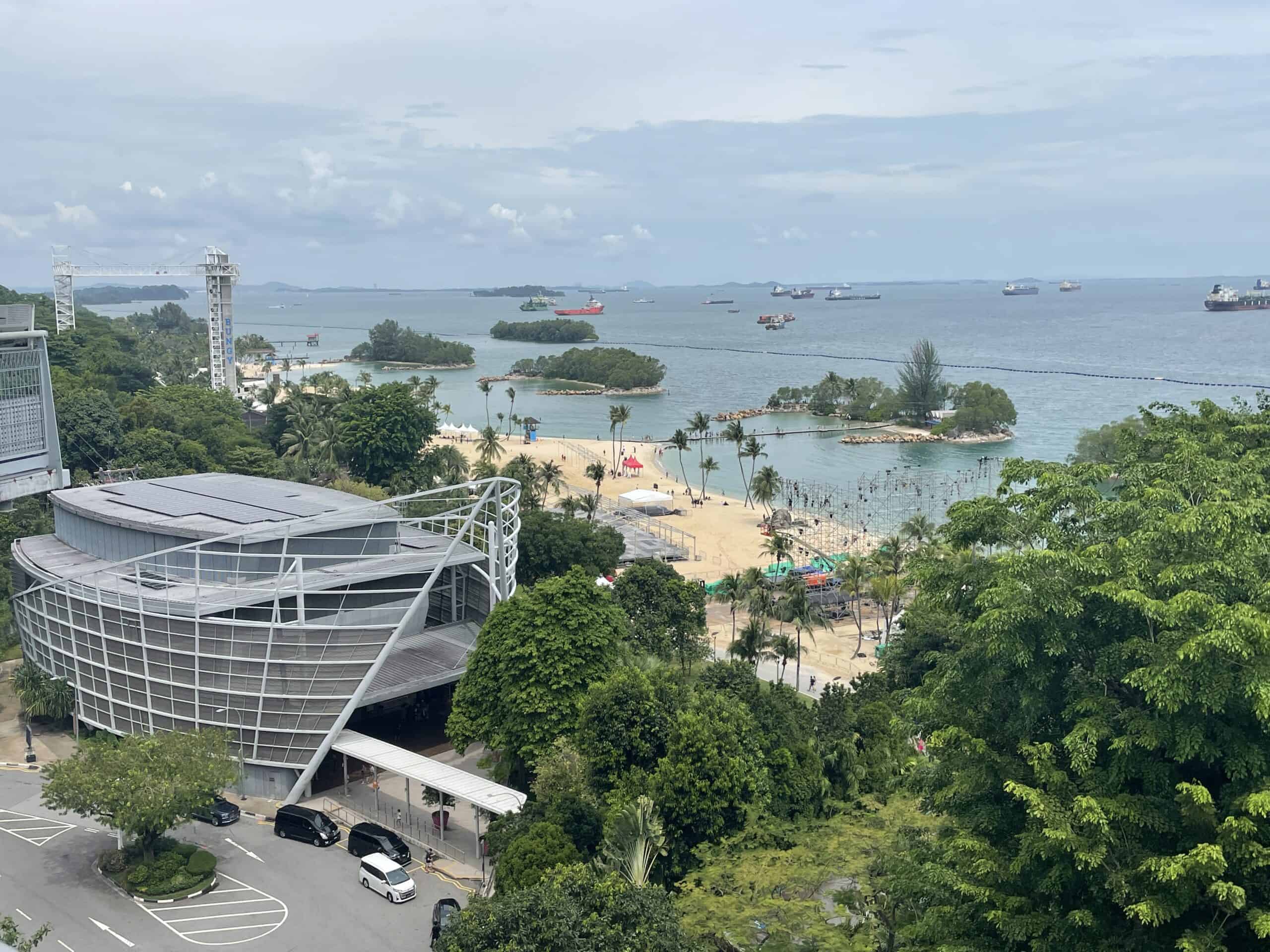 free things to do in singapore sentosa island Fort Siloso Skywalk view from the observation bridge singapore 3 day itinerary