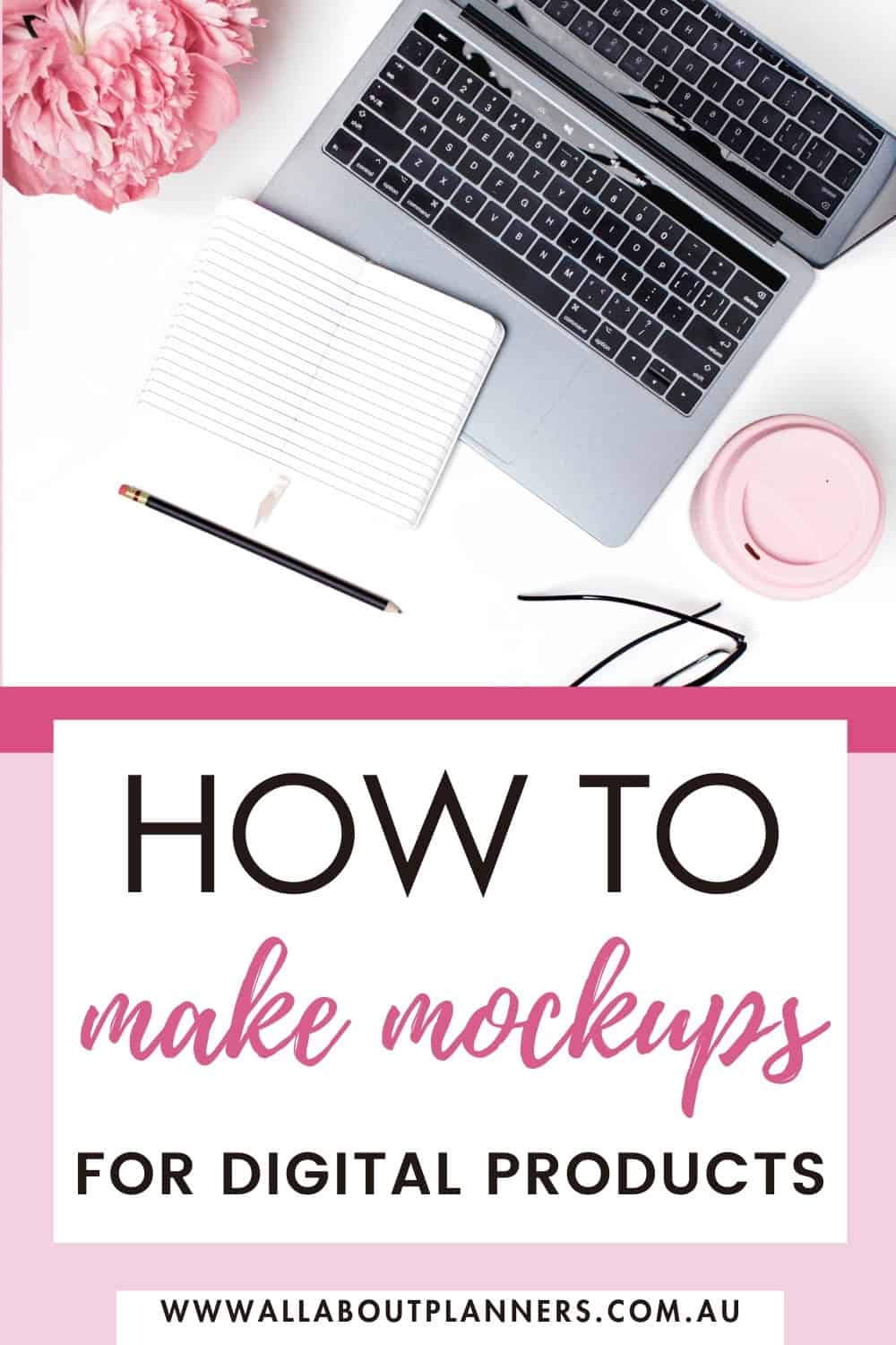 how to make realistic computer mockups for etsy listing images digital products shop canva tutorials for beginners video tutorial