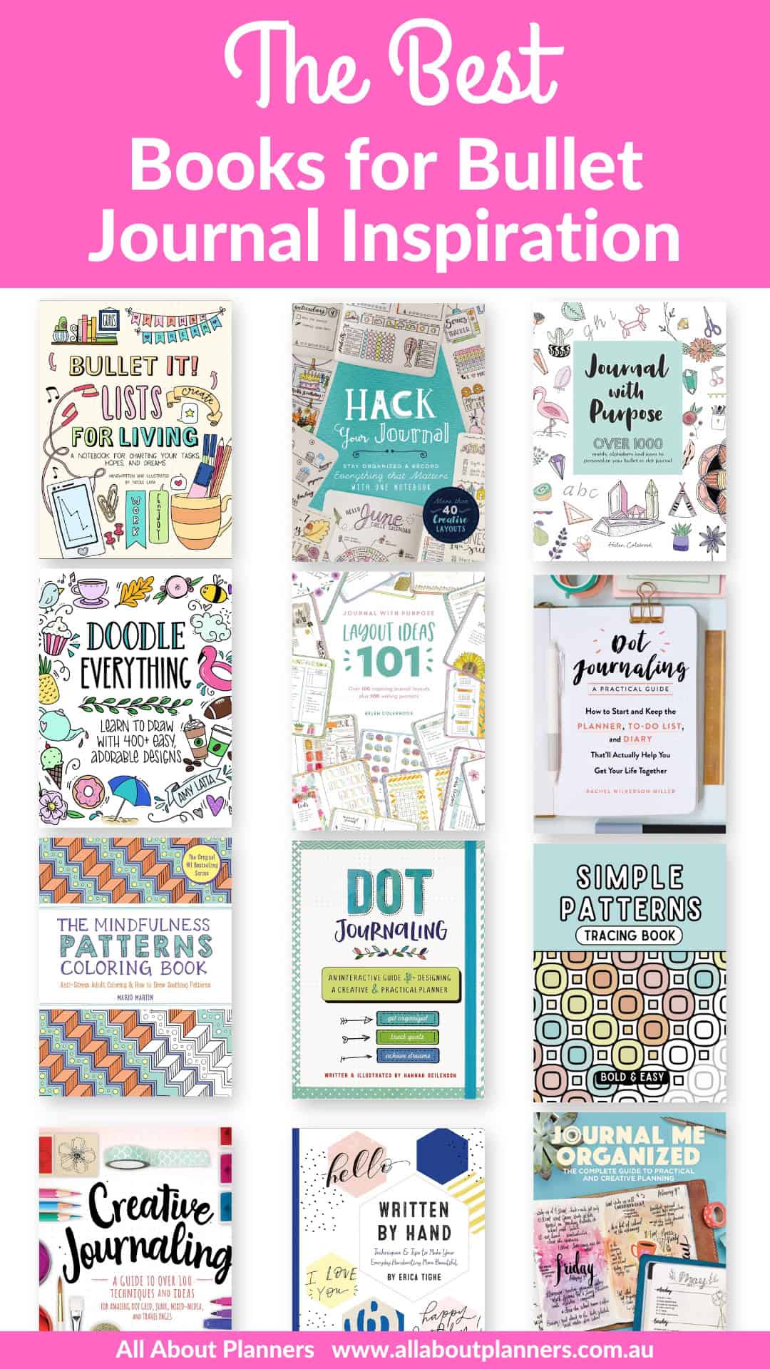 best bullet journal guidebooks with weekly spread layout ideas monthly calendars decorating tips how to use washi tape where to find inspiration planning