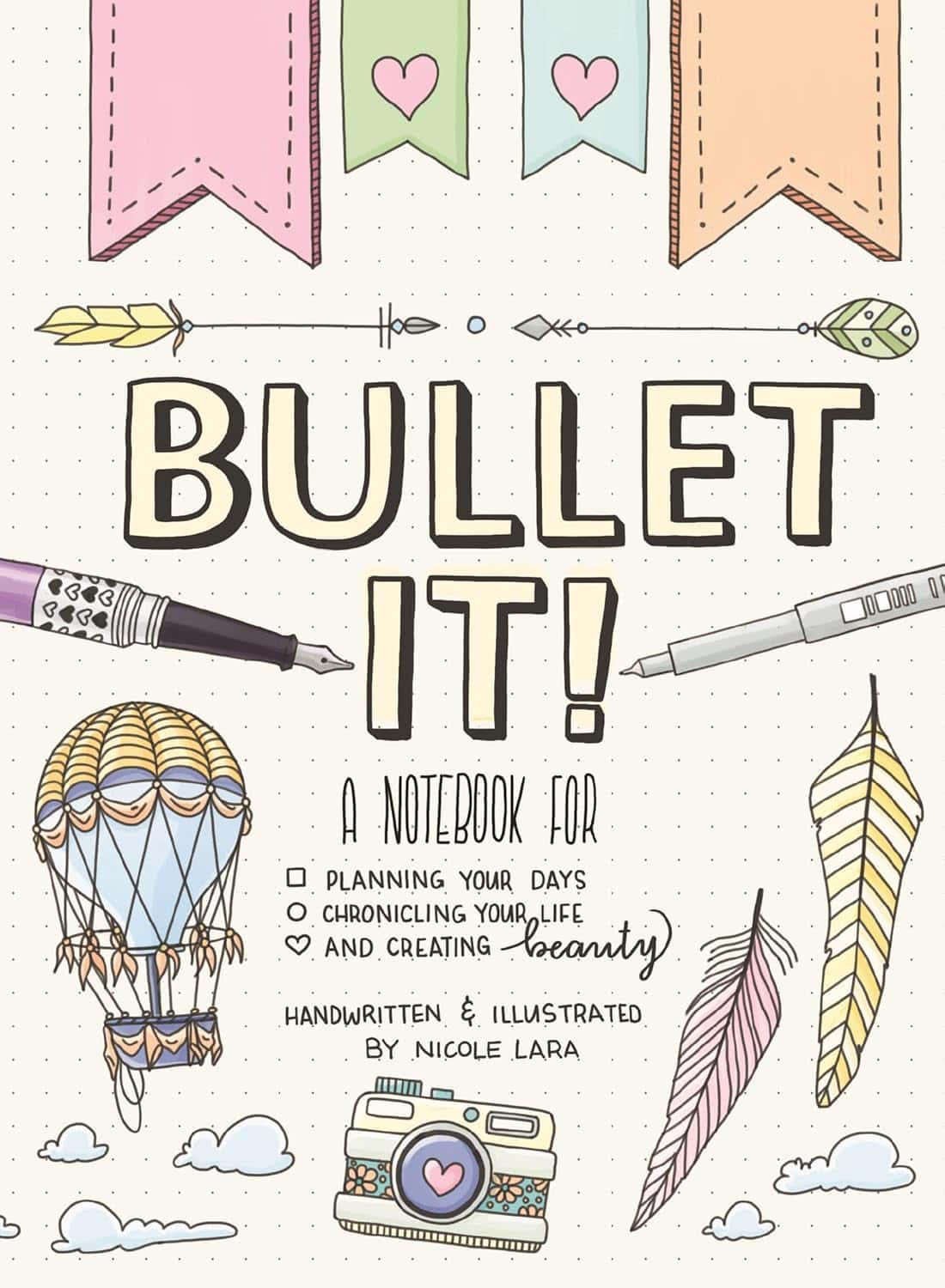 bullet it notebook with premade bullet journal layouts inspiration ideas tips hacks best bujo guidebooks creative