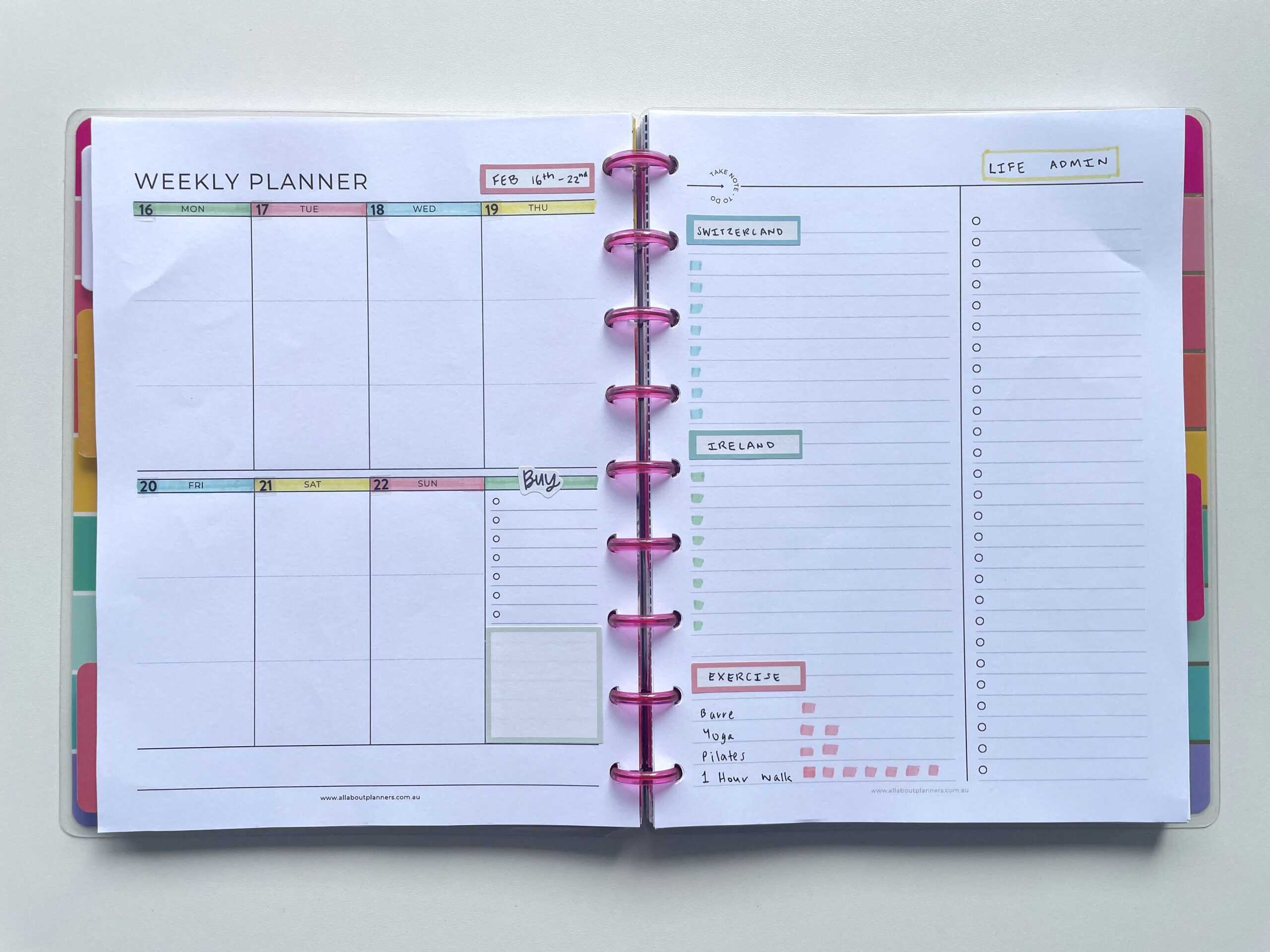 how to use the happy planner parenting layout free printable planner insert dupe pastel spread monday start minimalist diy2