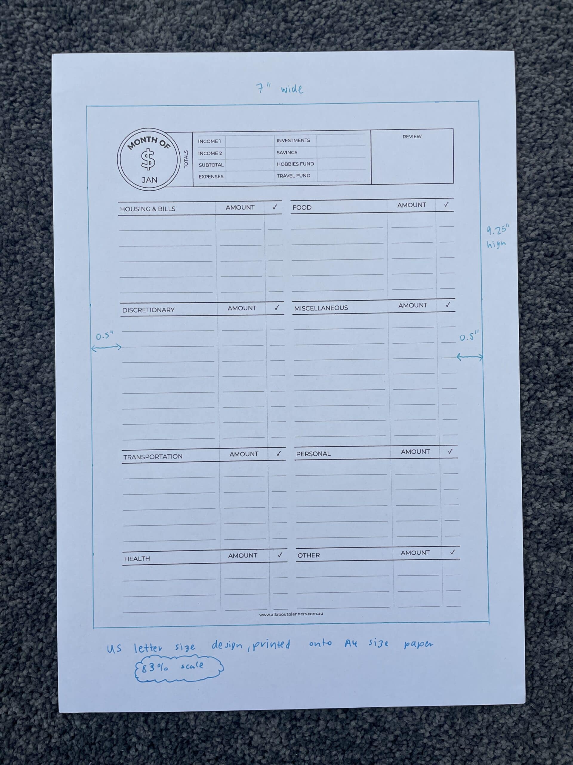 how to resize printables for happy planner tutorial for scaling down printables to classic size or mini