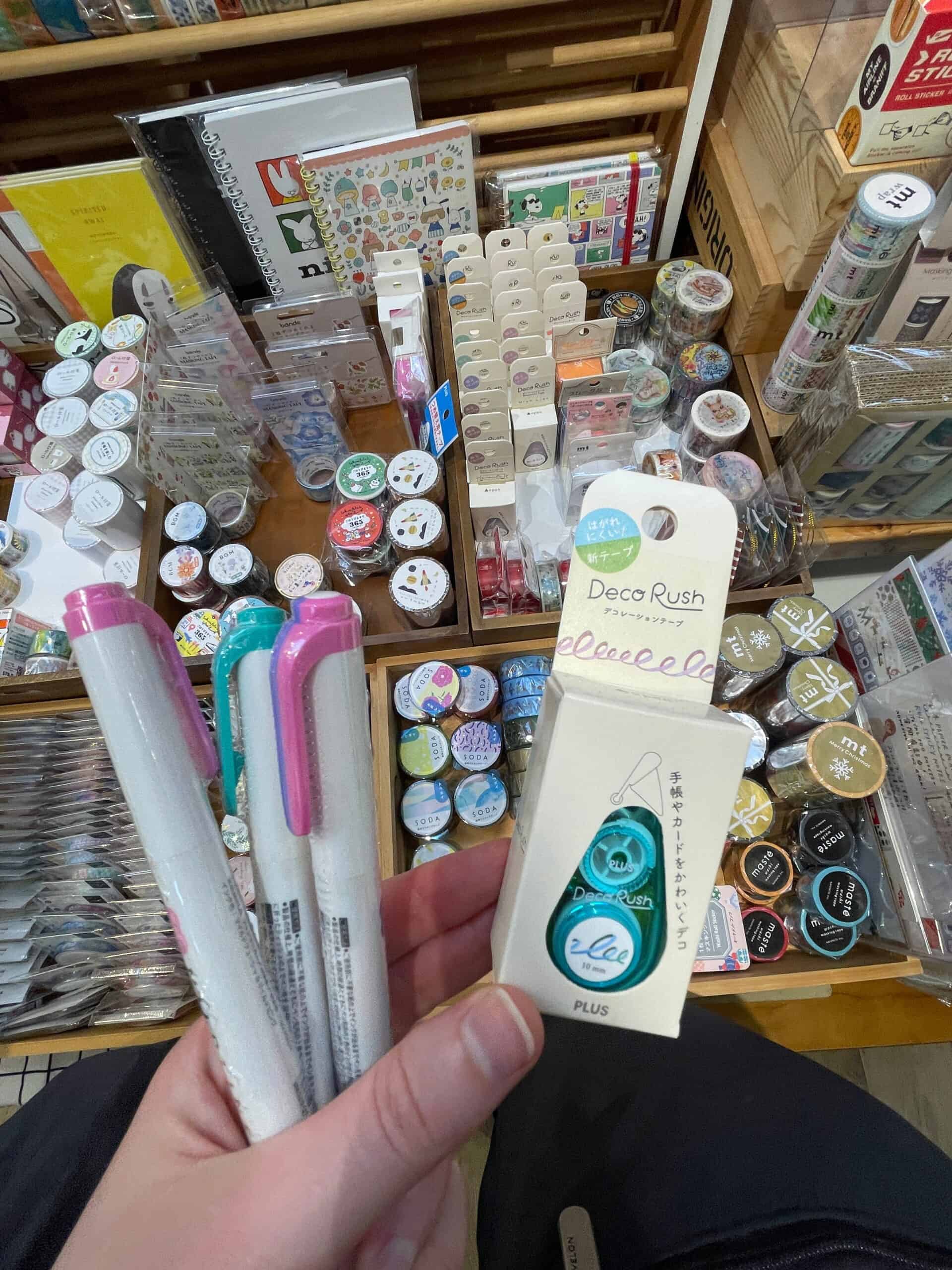 best shops for stationery planner supplies in hong kong gift idea highlighters stamps washi tape decorating supplies