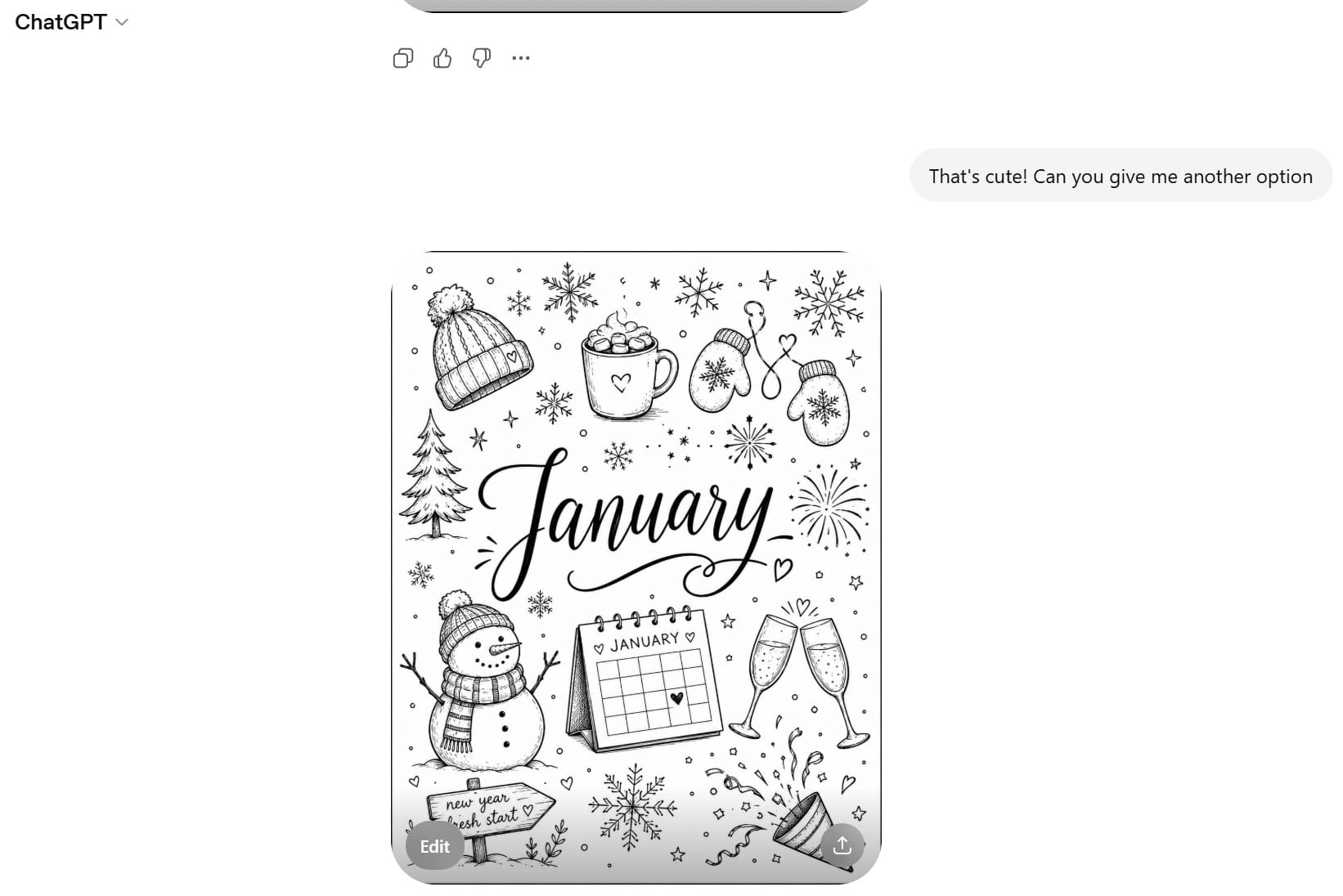monthly cover pages themed for bullet journal planner doodle hand drawn graphics cute cursive font printable free (1)