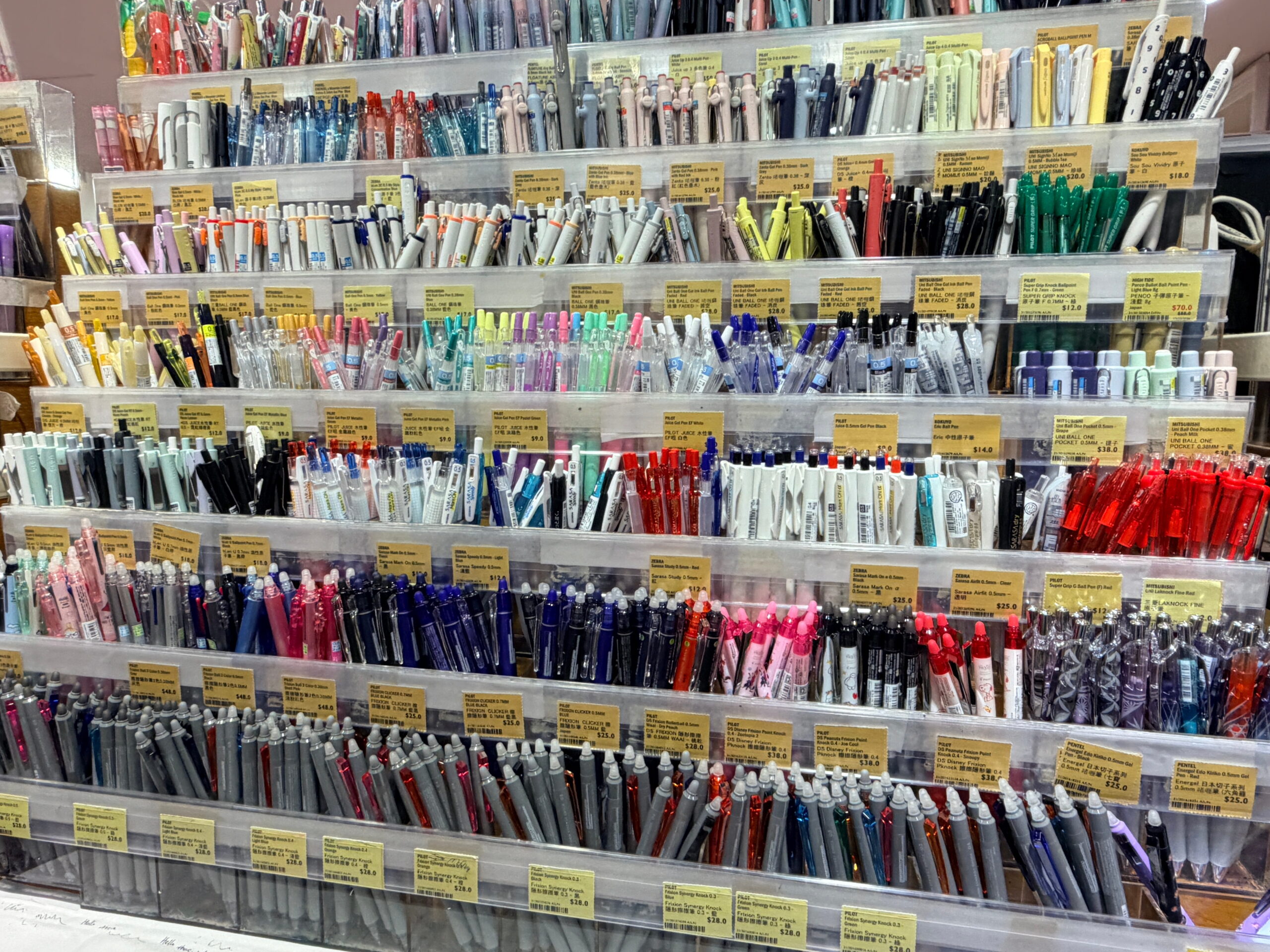 where to find japanese stationery in hong kong pens highlighters washi tape cute planner supplies affordable