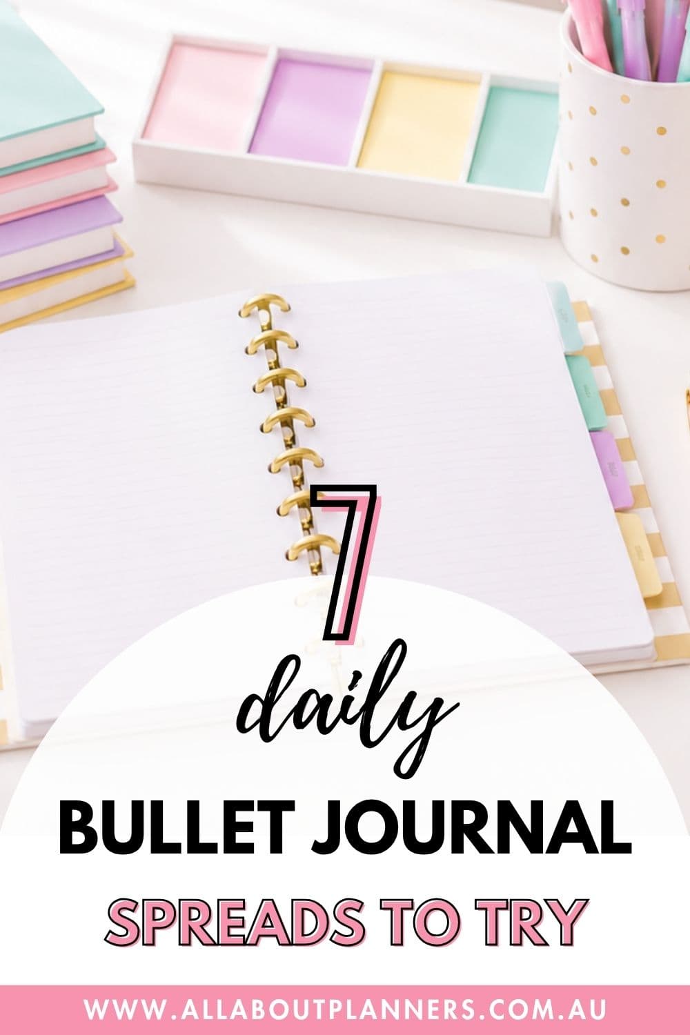 bullet journal daily spreads bujo setup how to get started simple minimalist fast best ways to get things done stop procrastinating bujo tips