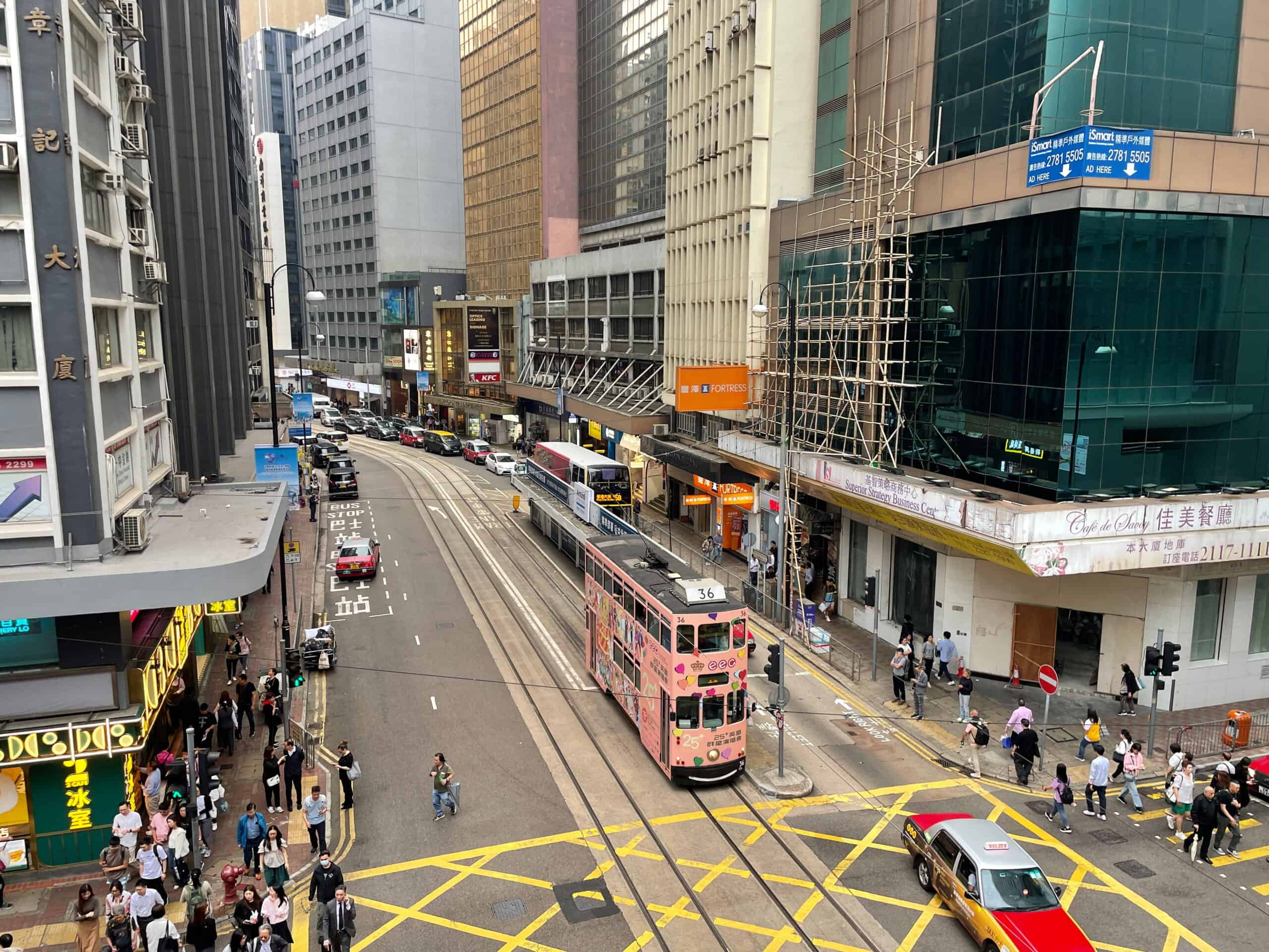 hong kong ding ding trams central causeway how to get around hong kong via public transport oyster card 4 day fast pace itinerary including day trip to macao