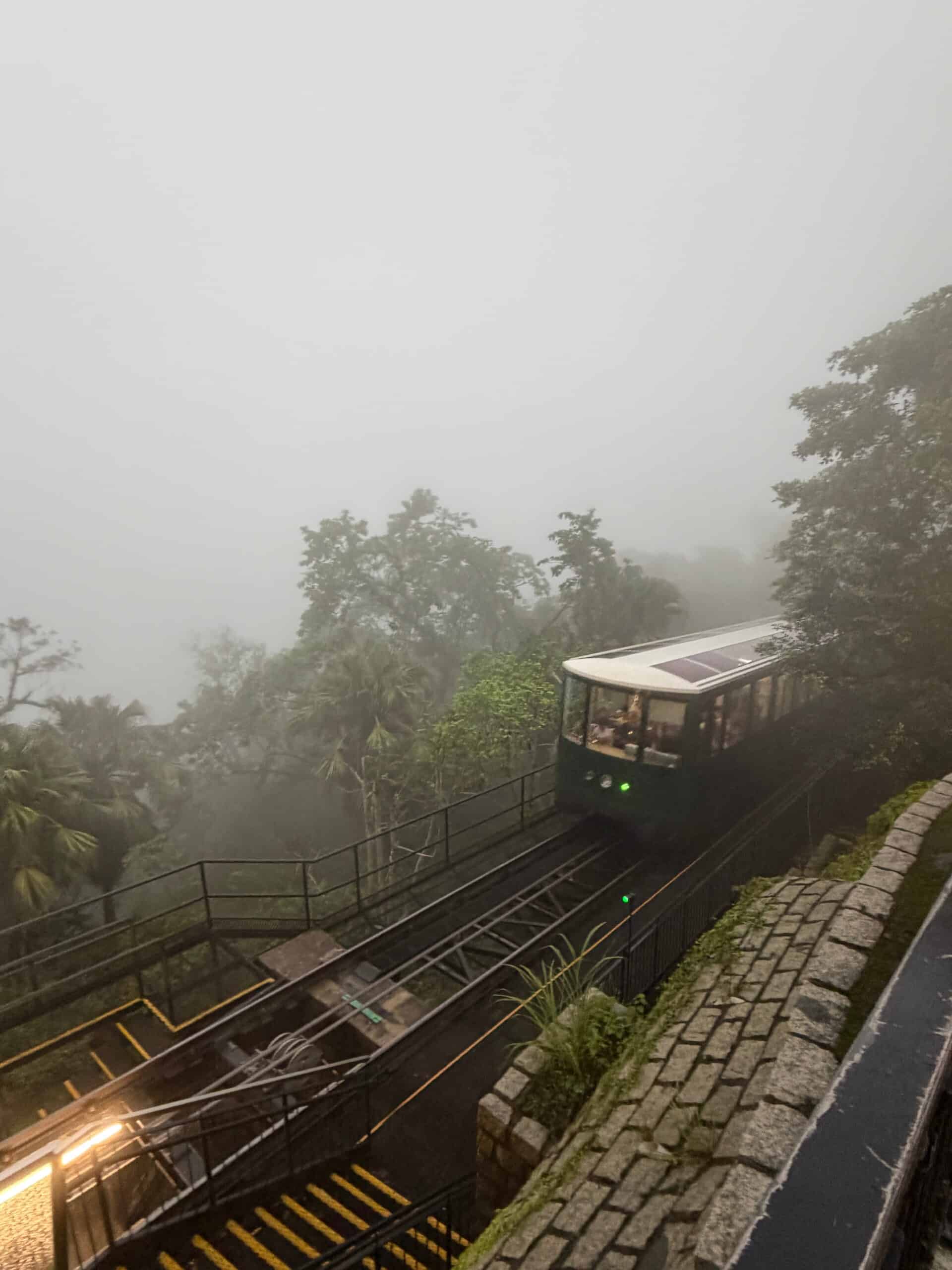 the peak hong kong during heavy fog in march april worst time of year to visit is it worth it when cloudy when can expect to see hong kong packed 4 day itinerary detailed