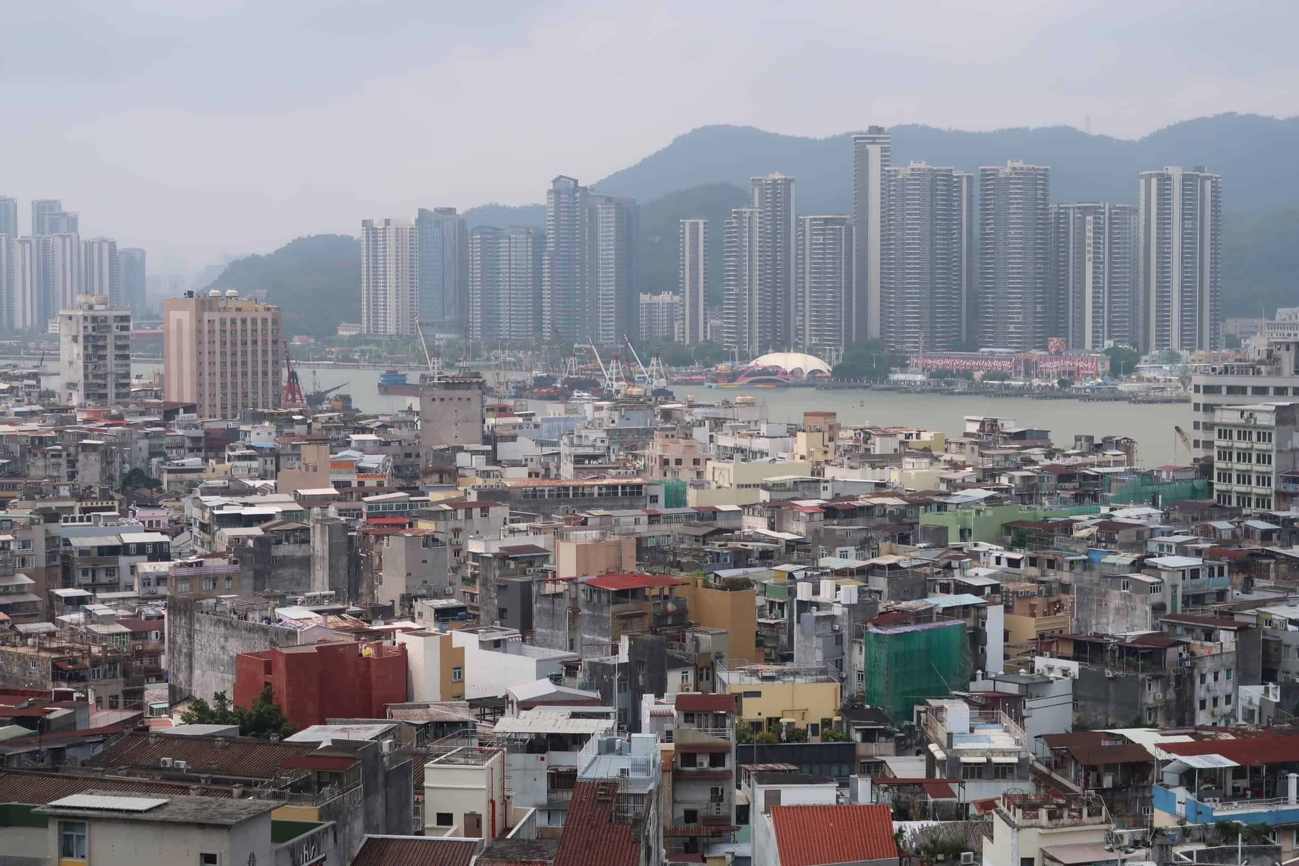 Monte Fort fortress macau viewpoint 1 day fast pace itinerary day trip from hong kong via ferry what to eat see and do macau tower