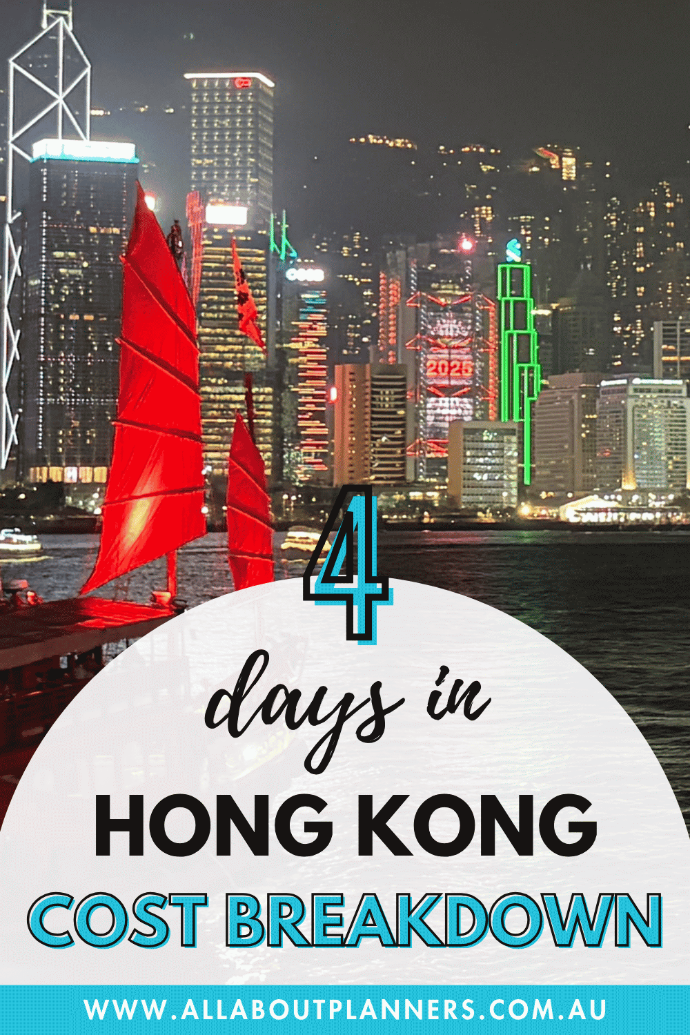4 day Hong Kong holiday budget, Hong Kong trip cost breakdown for 4 days, how much does it cost to travel to Hong Kong for 4 days