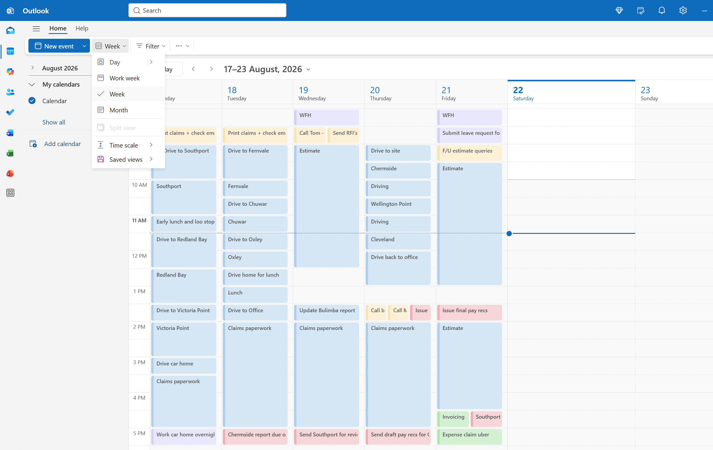 how to plan work week using outlook stay organized at work paperless planning systems calendar scheduling tips