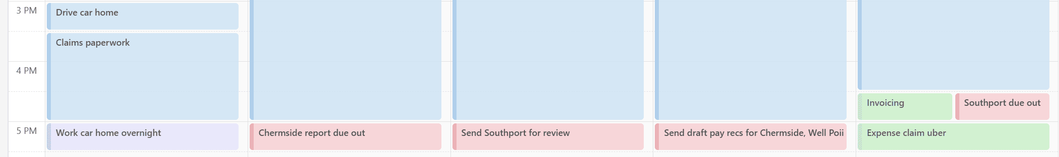 how to time block your work week in Outlook work week planning routine organization tips manage workload multiple projects